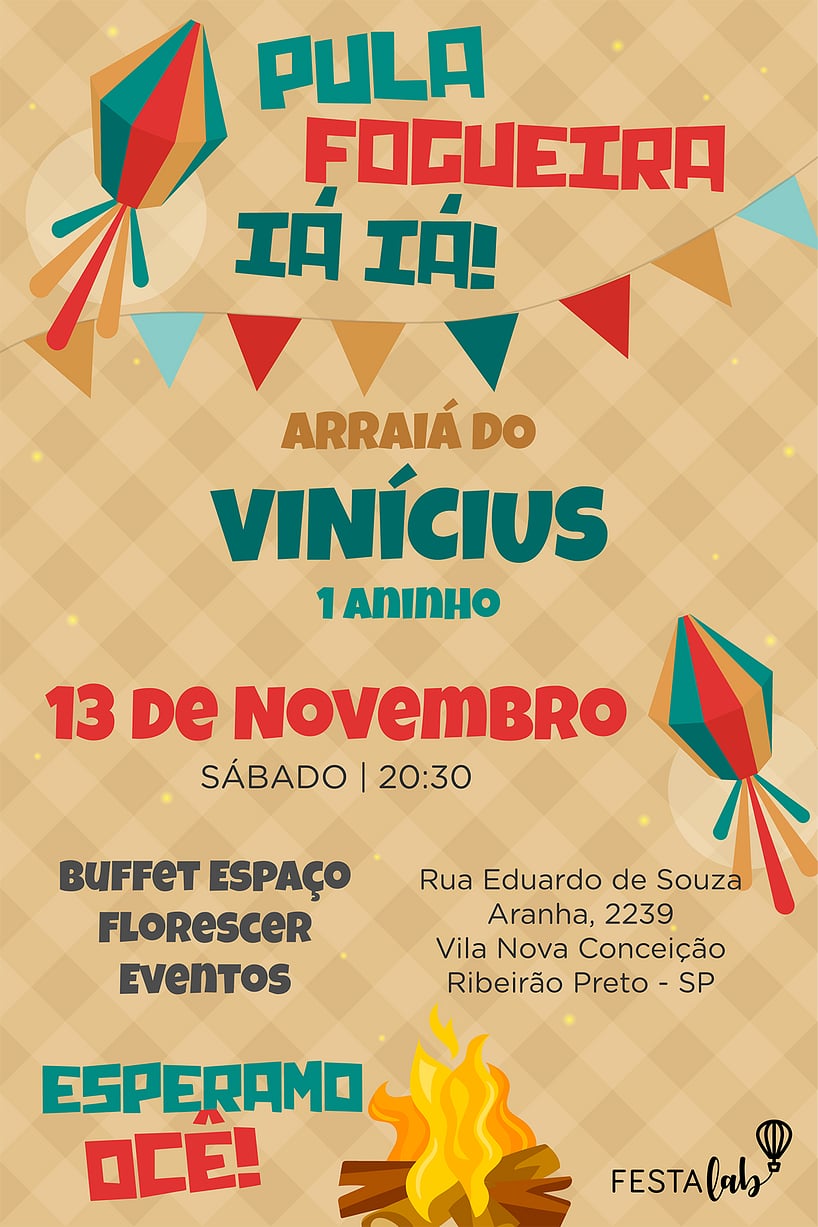 festa junina aniversario