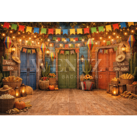 ideias de fundo para festa junina criativa