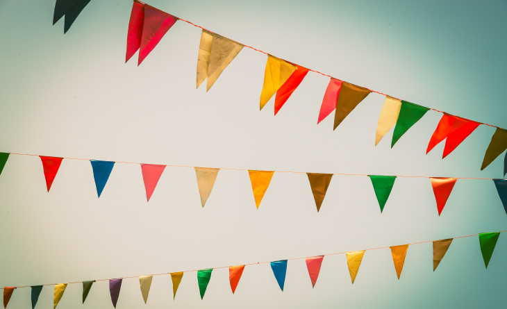 ideias criativas de bandeirinhas para festa junina