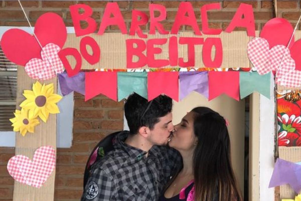 ideias criativas barraca do beijo festa junina