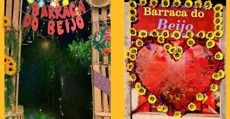 erros comuns ao montar barraca do beijo junina