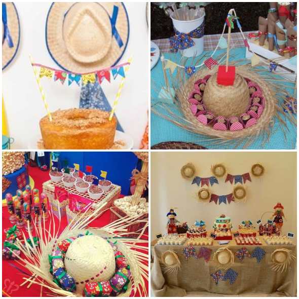 chapéu junino de palha vs. chapéu de feltro: qual o melhor para sua festa?