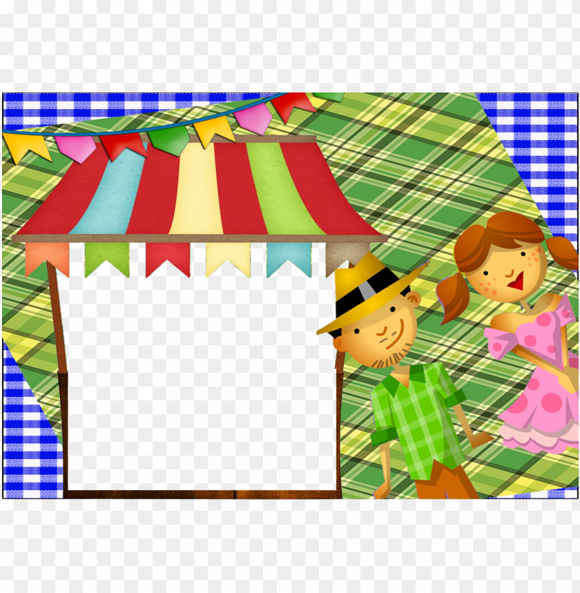 festa junina png para convite infantil