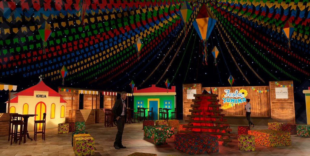 custo médio festa junina para funcionários