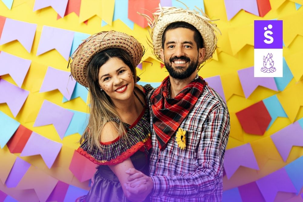 melhores poses para fotos de casal em festa junina