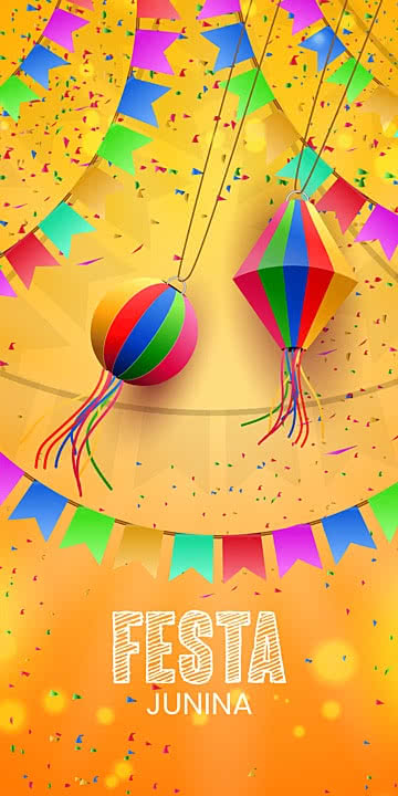 ideias criativas fundo de tela festa junina
