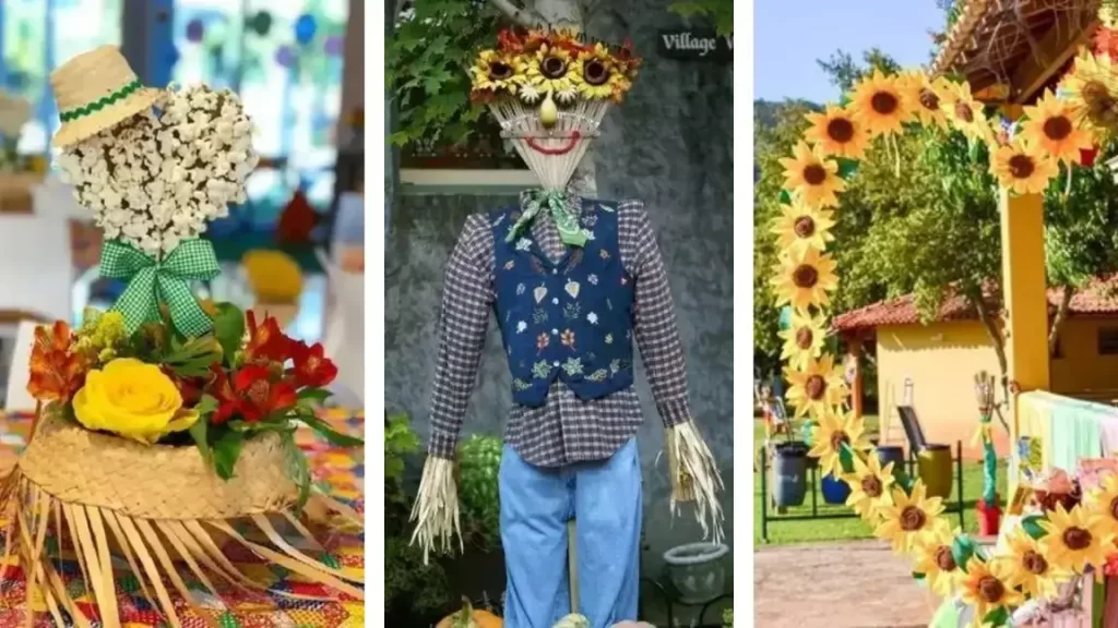 ideias criativas de decoração para festa junina com imagens