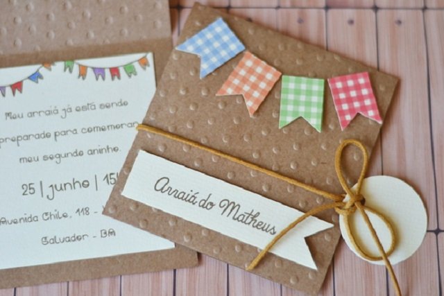 como imprimir bandeirinhas de festa junina passo a passo