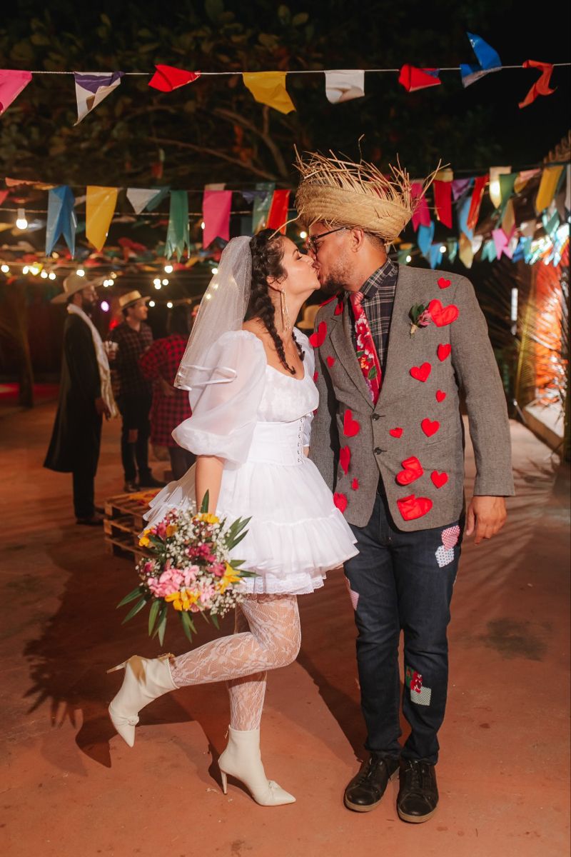 quanto custa um vestido de noiva junina