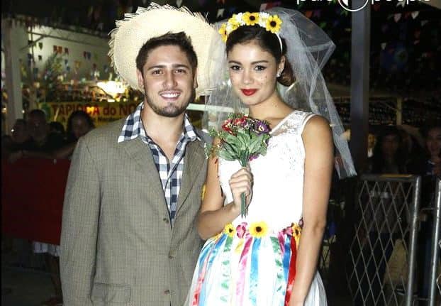 festa junina noiva caipira