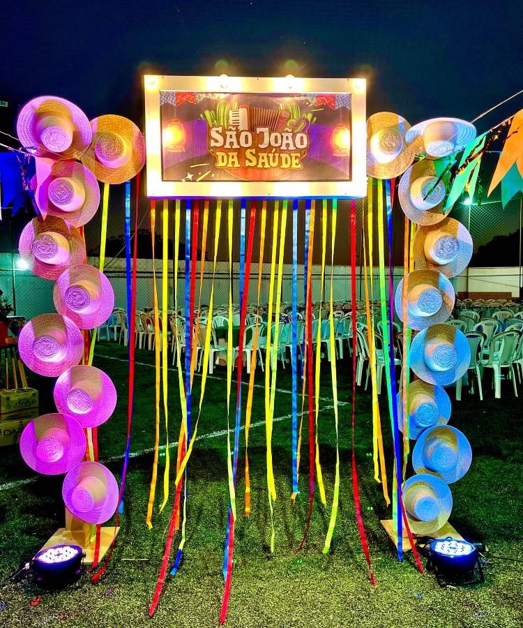 ideias criativas de papel de parede para festa junina
