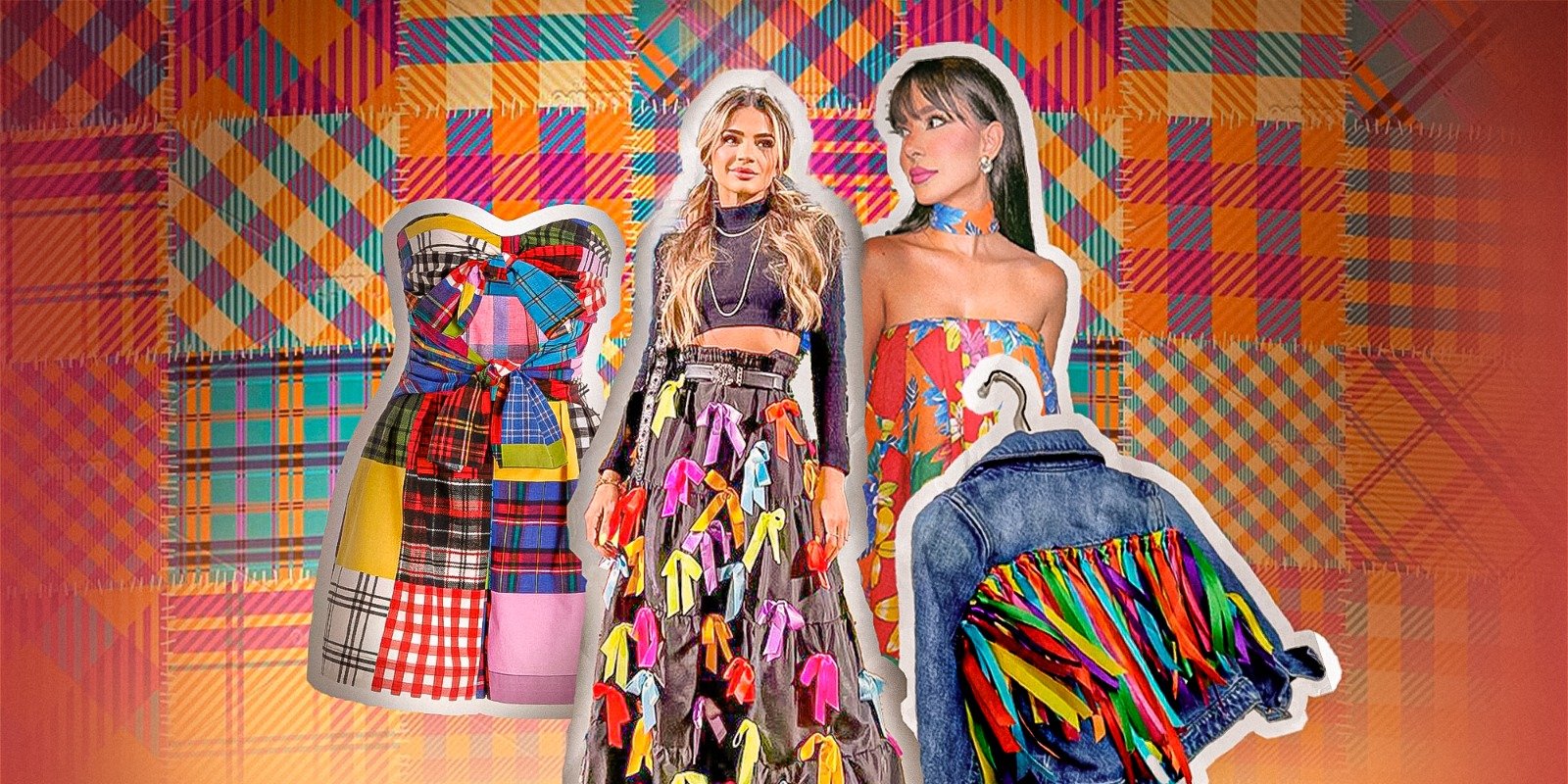 custo médio de roupas xadrez para festa junina