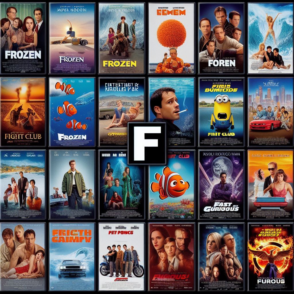 melhores filmes com a letra f