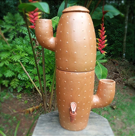 limpeza e manutenção filtro de barro