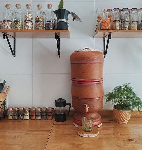 como funciona purificação água filtro barro