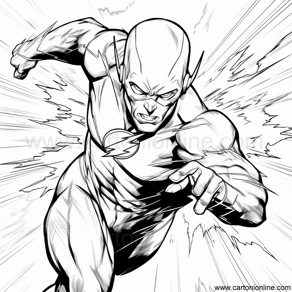 Desenhos do Flash para imprimir