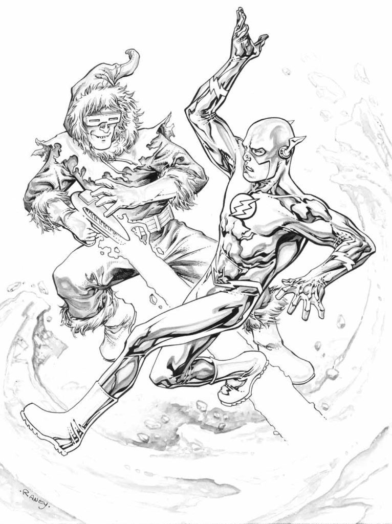 Desenhos de super-heróis para colorir