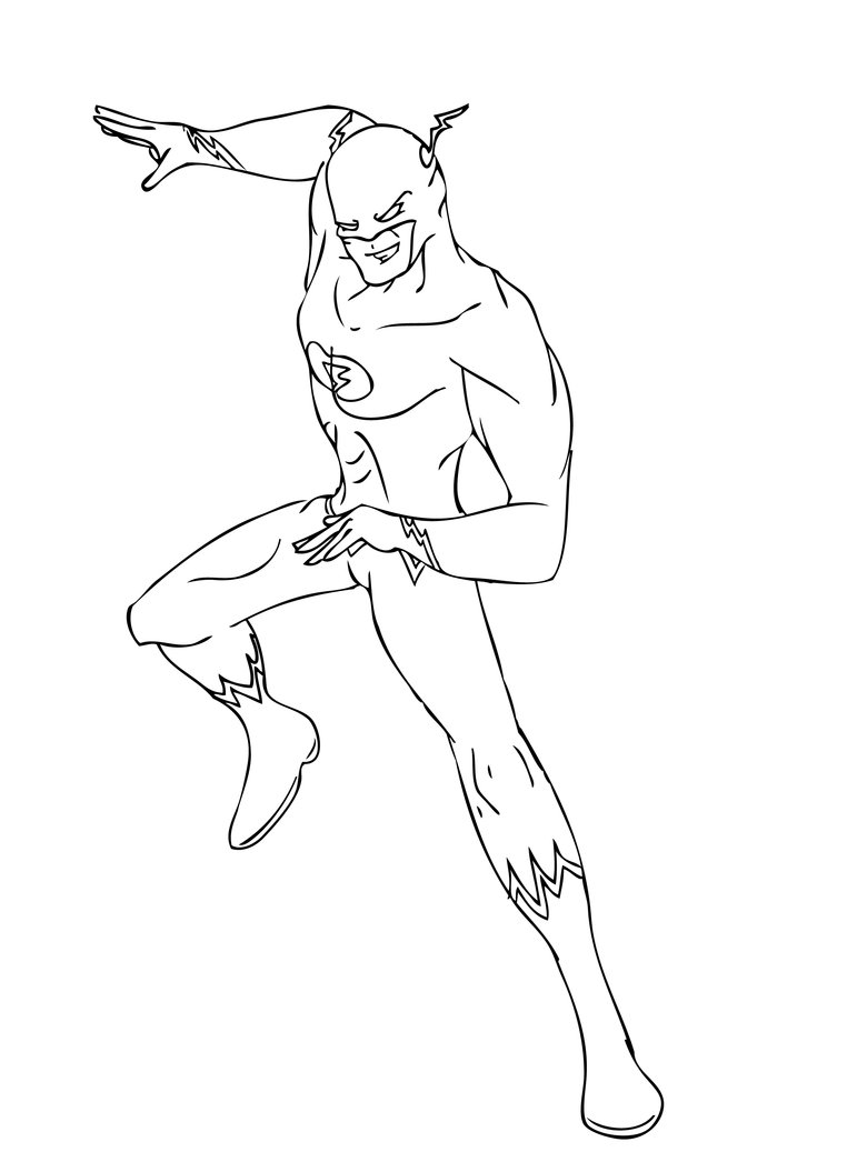 Desenhos do Flash para imprimir