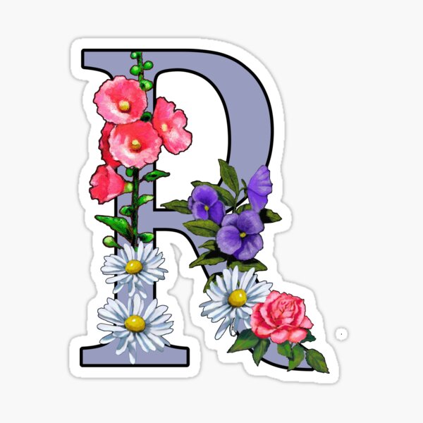 flores com a letra R significado