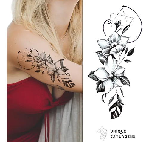 Como Escolher o Estilo de Tatuagem Floral Perfeito para Você