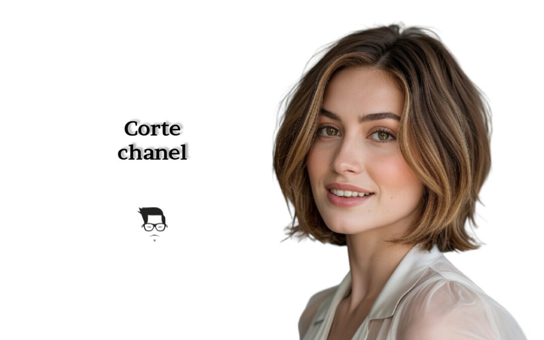 foto cabelo chanel para rosto triangular