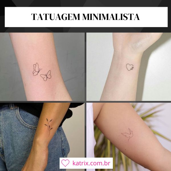 5 ideias de títulos:
1. Tatuagens Fine Line: A Elegância do Traço Fino
2. Geometria na Pele: Tatuagens Simples e Impactantes
3. Sua Primeira Tatuagem: Guia Completo para Iniciantes
4. Cuidados Essenciais Pós-Tatuagem para uma Cicatrização Perfeita
5. Ideias Criativas de Tatuagens Pequenas e Significativas
