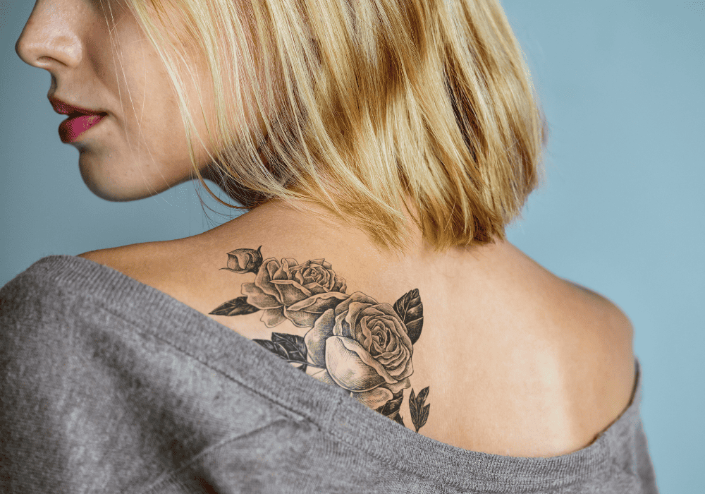 foto tatuagem flor