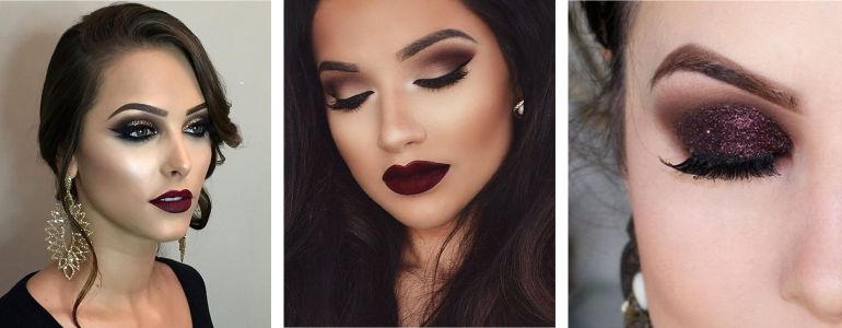 fotos de maquiagem para festa a noite