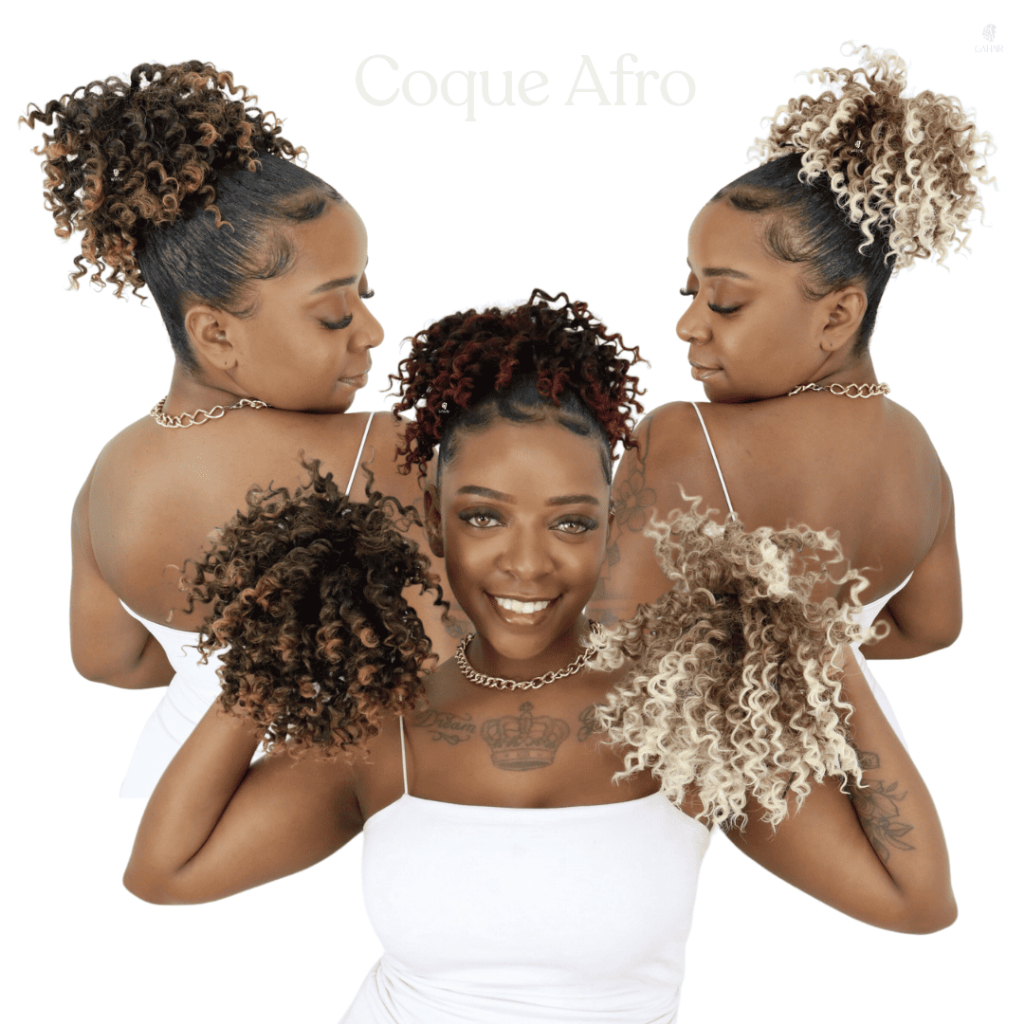penteados para cabelo crespo cacheado