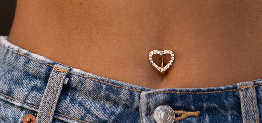 quanto tempo leva para um piercing no umbigo cicatrizar