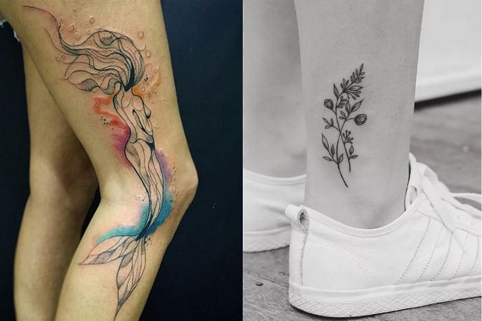 erros comuns ao fazer tatuagem na perna