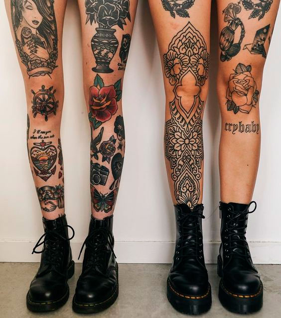 quanto custa uma tatuagem de fechamento de perna
