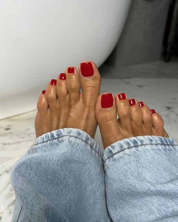 fotos de unhas do pé