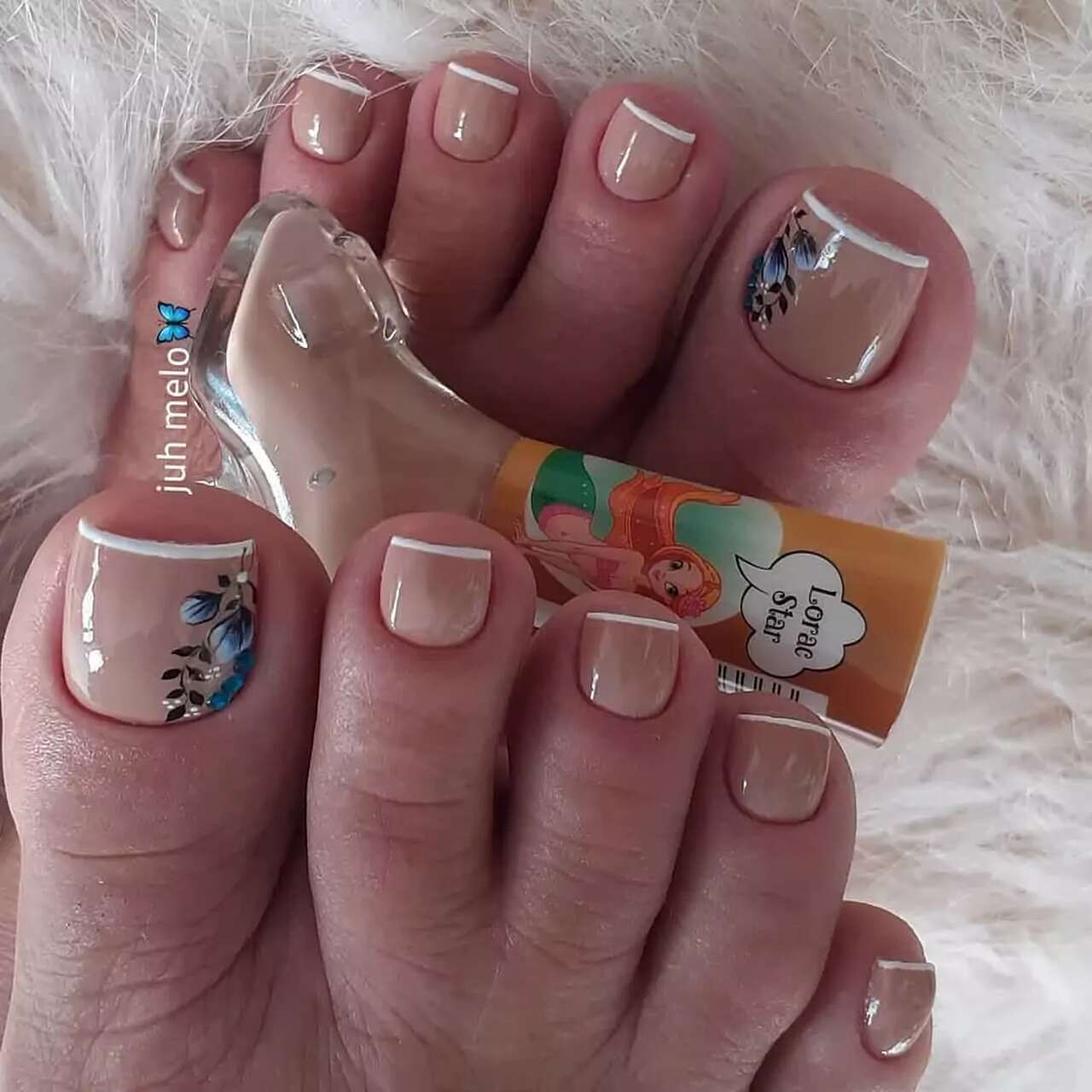 fotos de unhas do pé