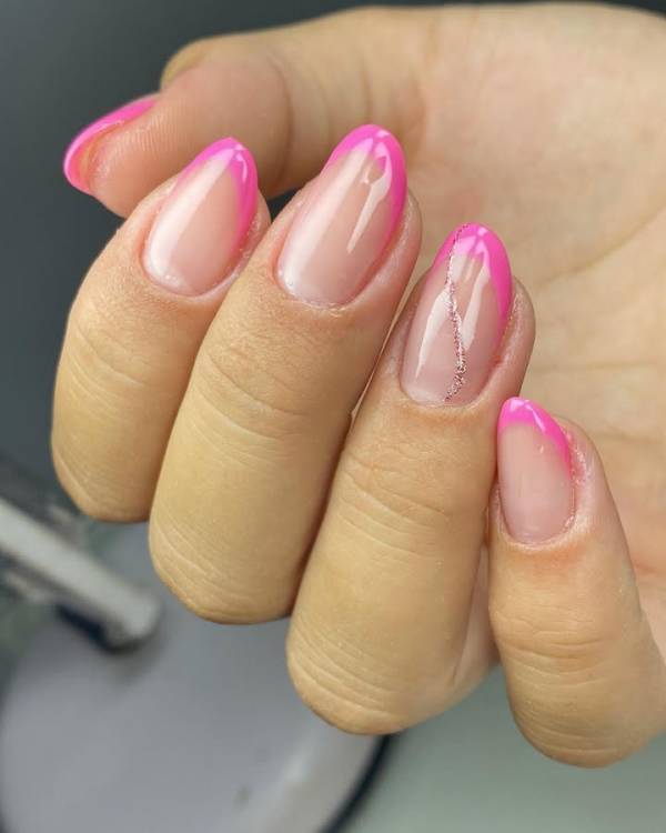francesinha decorada para unhas curtas passo a passo