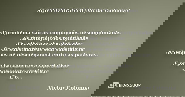 Sujeito Indeterminado: Quando usar e como identificar