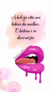 frases de maquiagem para fotos