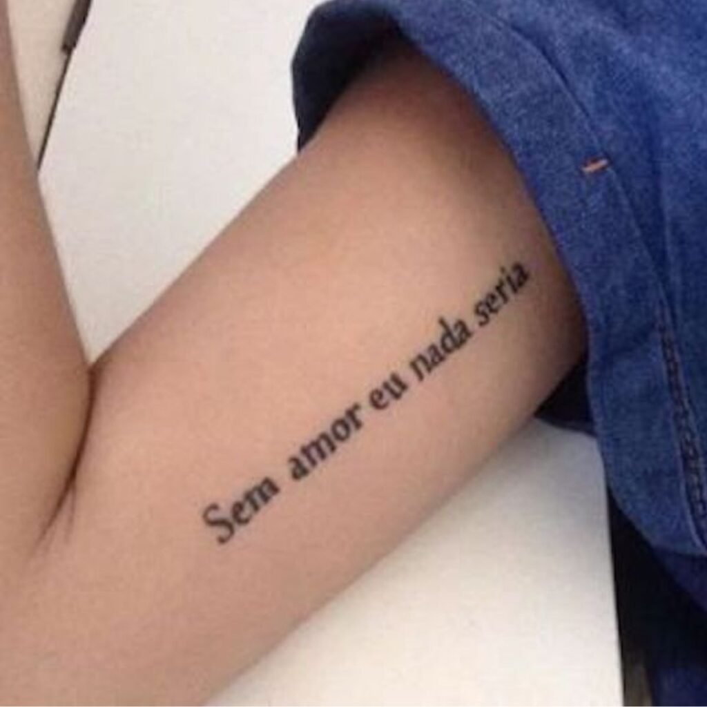 frases de música para tatuagem