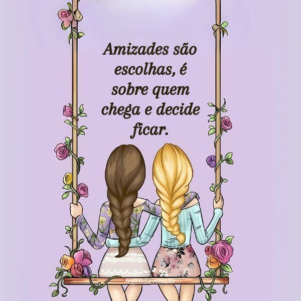 Frases Fotos Com Amigas