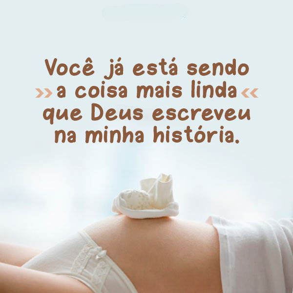 Como escolher a melhor frase para sua foto de gestante