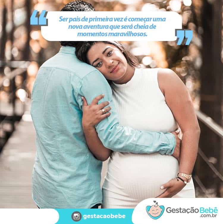 Ideias de ensaio fotográfico de gestante com legendas temáticas