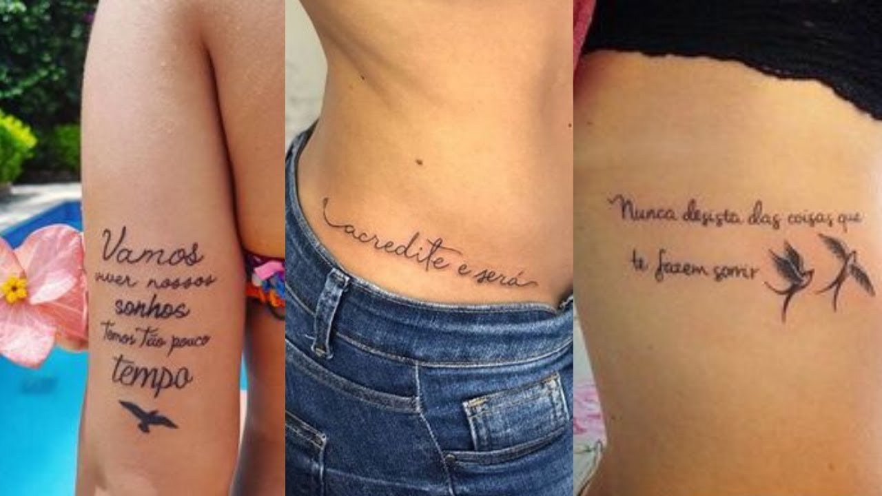 frases para tatuagem feminina