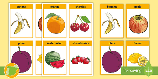 frutas com i em ingles