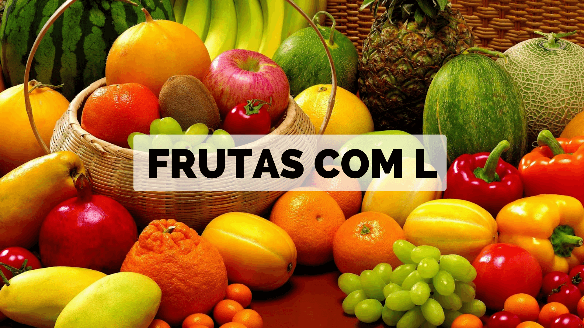 nomes de frutas com L