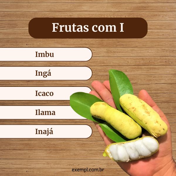 Sabor das frutas com I