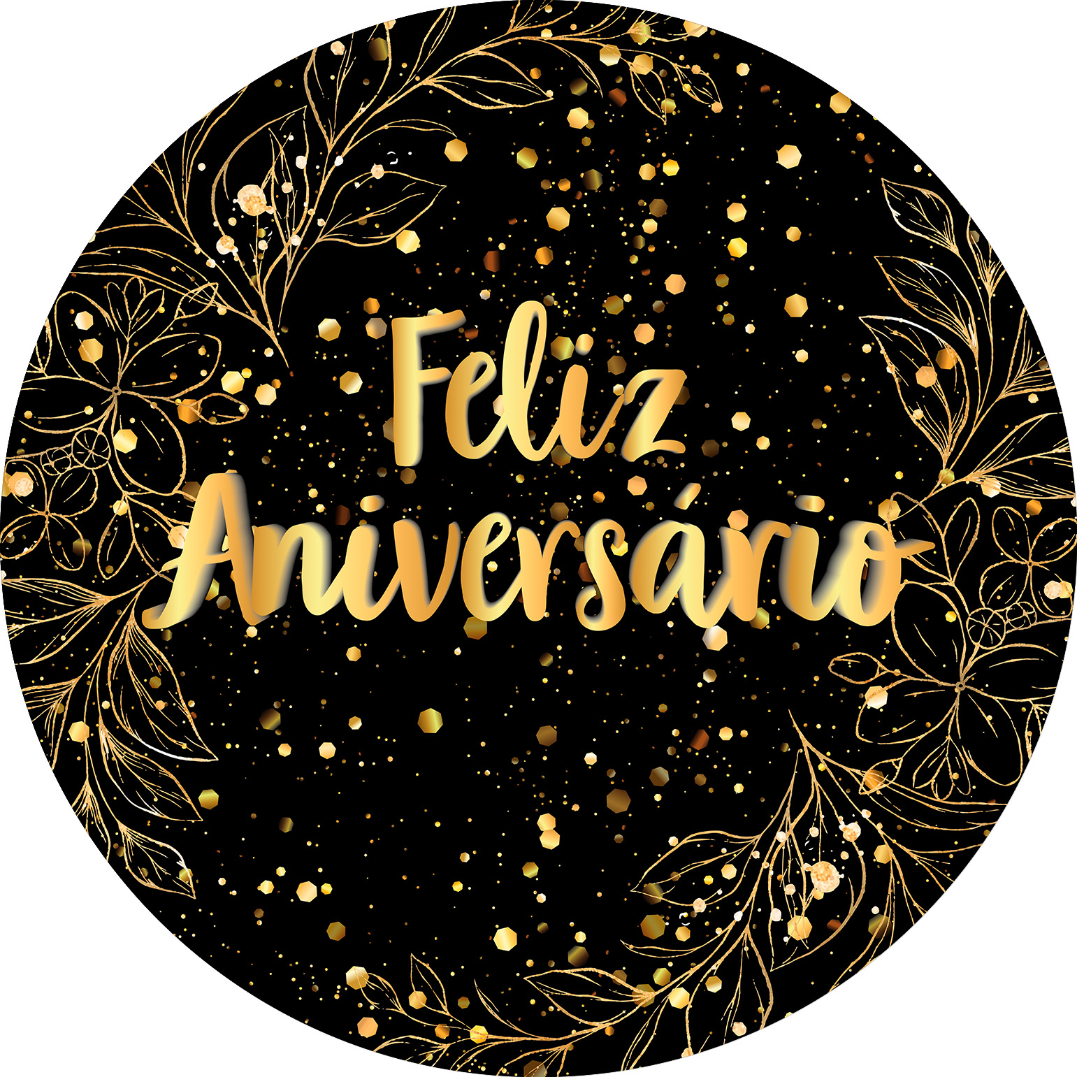 fundo de aniversário com tema de bolo
