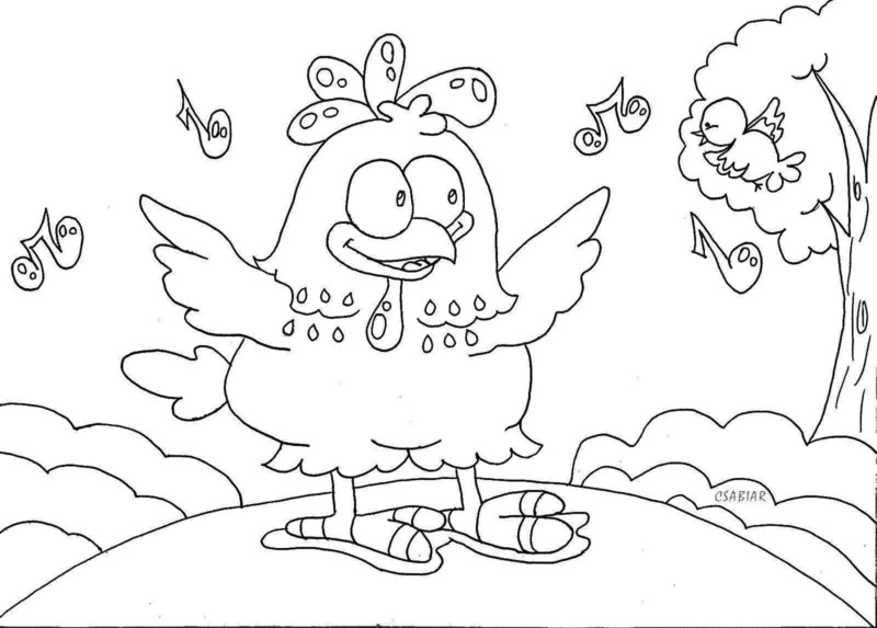 desenhos da galinha pintadinha com tema fazenda