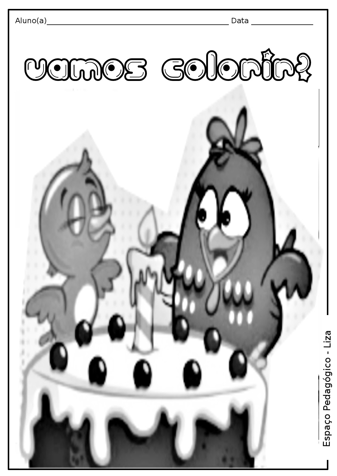 desenhos da galinha pintadinha em pdf