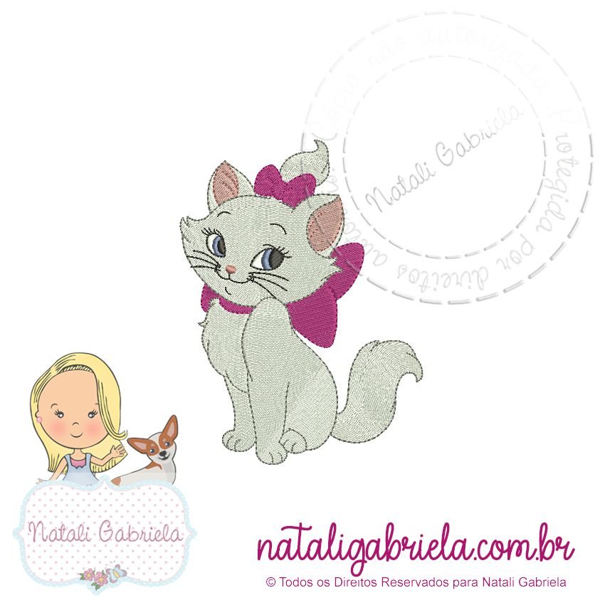 molde rosto gatinha marie silicone