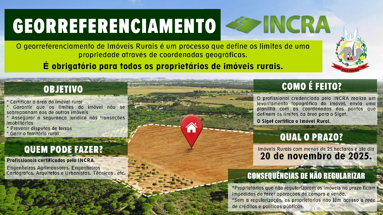 georreferenciamento de imóveis rurais